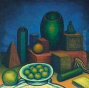 Still Life With Lemons by Edward Middleton Manigault