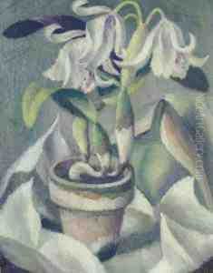 White Orchids by Edward Middleton Manigault