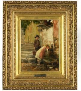 Meninos Na Bica by Luigi Manini