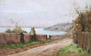 Paysage by Frederic Marius Maniquet