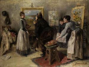 Im Atelier Der Malerin
