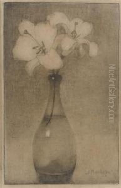 Twee Lelies In Een Fleschje: Two Lilies In A Bottle - view 1