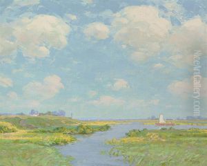 Salt Meadows by Thomas Rathbone Manley
