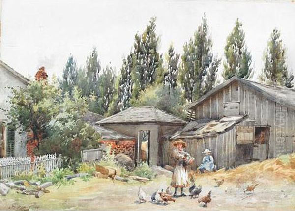 Feeding The Hens - view 1