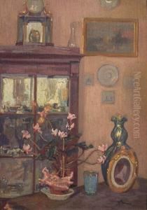 Salon W Willi Ave W Konstancinie, Okolo 1920-1925 by Aleksander Mann