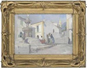 Fountain, Taormina by Alexander Mann