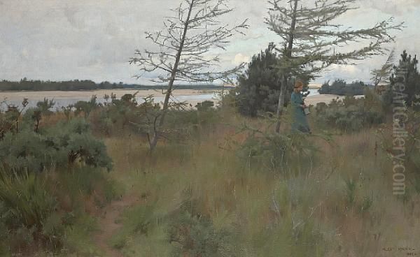 On The Findhorn - view 1