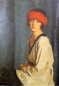 Portrait Of Lynne Ross by Harrington Mann