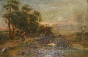 Lingering Lights, Derbyshire by William Manners