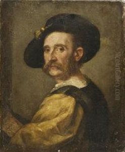 Portrait Of A Man In A Hat
