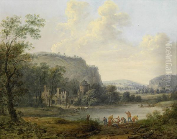 A River Landscape - view 1