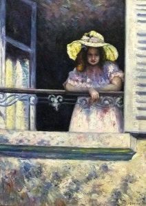 Woman In A Window by James Bolivar Manson