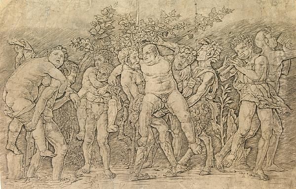 Bacchanal With Silenus - view 1