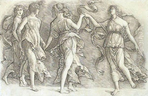 Four Women Dancing - view 1