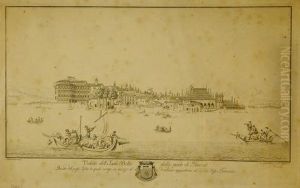 Veduta Dell'isola Bella Da Parte Di Ponente by G. Mantelli
