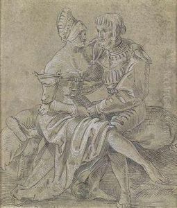 Two Lovers by Niklaus Manuel Deutsch