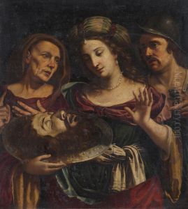 Salome With The Head Of The Baptist by Biagio Manzoni
