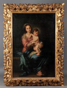 Virgin And Child by Egisto Manzuoli
