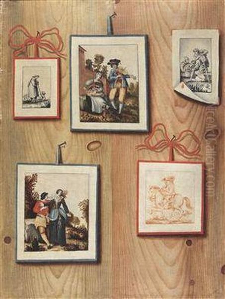 Trompe L""""oeil With Applied - view 1