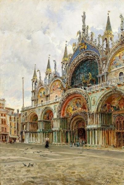 Blick Auf Den Dogenpalast In Venedig - view 1