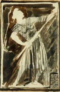 A Study For The Monument Declaration Of Independence by Josef Maratka