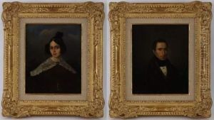 Portrait D'homme Et Portrait De Femme by Philippe Marbeau
