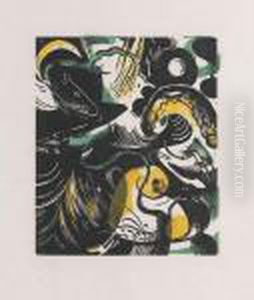 Schopfungsgeschichte Ii by Franz Marc