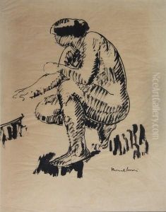 Nu by Jules Oury, Dit Marcel-Lenoir