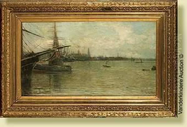 Vue Du Port D'anvers - view 1