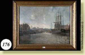 Vue De Port by Alexandre Marcette