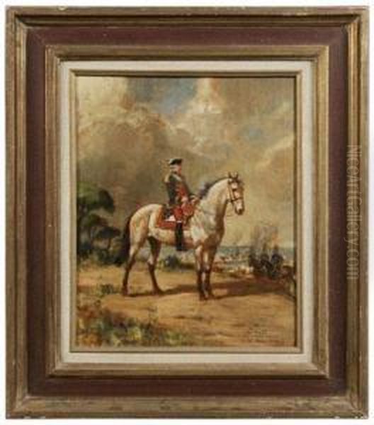 General Georgewashington On His Horse - view 1