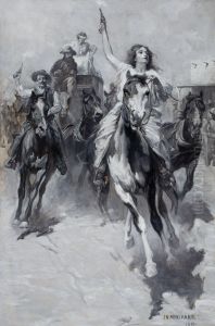 Riders In The West by John Norval Marchand