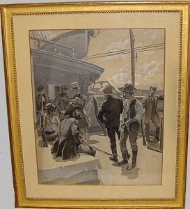 Checking In by John Norval Marchand