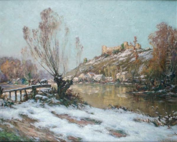 Dernieres Neiges A Druyes (yonne) - view 1
