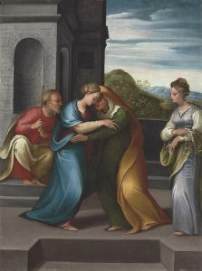 The Visitation by Girolamo Marchesi da Cotignola