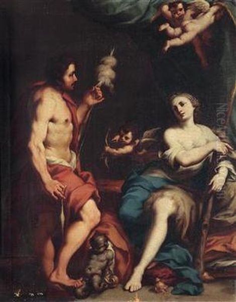 Hercules And Omphale - view 1