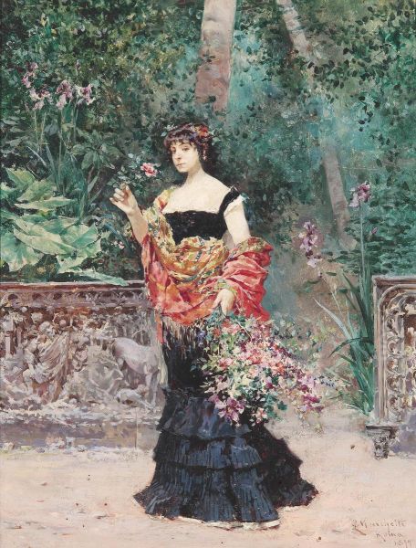 Elegantlady In A Park - view 1