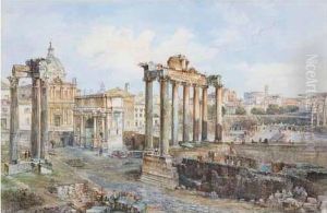 The Forum, Rome by Vincenzo Marchi