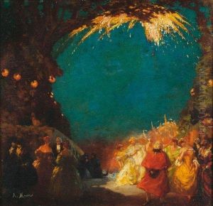 Feu D'artifice Au Bal by Andrea Marchisio