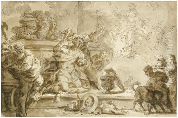 Die Madonna Erscheint Einem Casaren - view 1