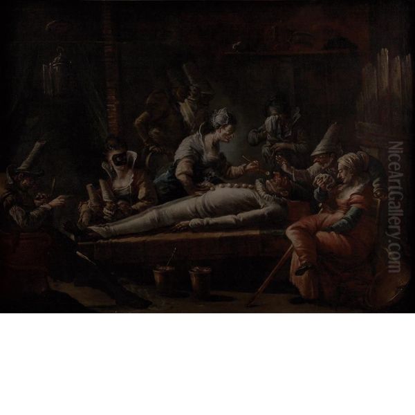 The Death Of Pulcinello - view 1