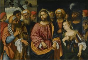 Christ And The Woman Taken In Adultery
