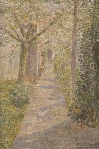 L'allee Ensoleillee by Marie-Antoinette Marcotte