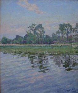 Pejzaz Nadwodny, 1915 R. by Max Marcus