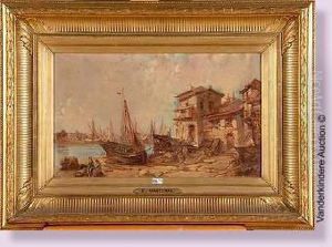 Coin De Port Anime by E. Marechal