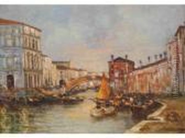 Canaux Etgondoles A Venise - view 1