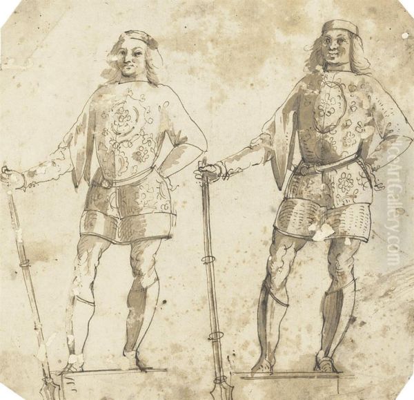 Studies Of A Soldier - view 1