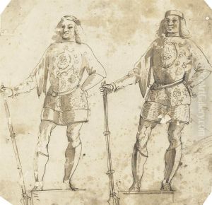 Studies Of A Soldier by Giovanni Marescalco