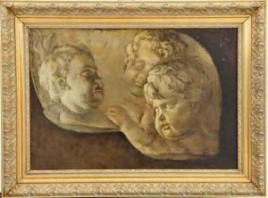 Cherub Faces by William Henry Margetson