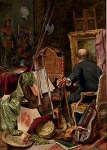 Atelier D'artiste by Edouard Hippolyte Margottet